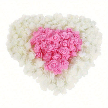 500pcs Mini Rose Craft Foam Flowers 1.4 Inch Fake Roses Mini Artificial Rose Flower Heads for Flower Crafts Baby Baptism Flowers Centerpieces...