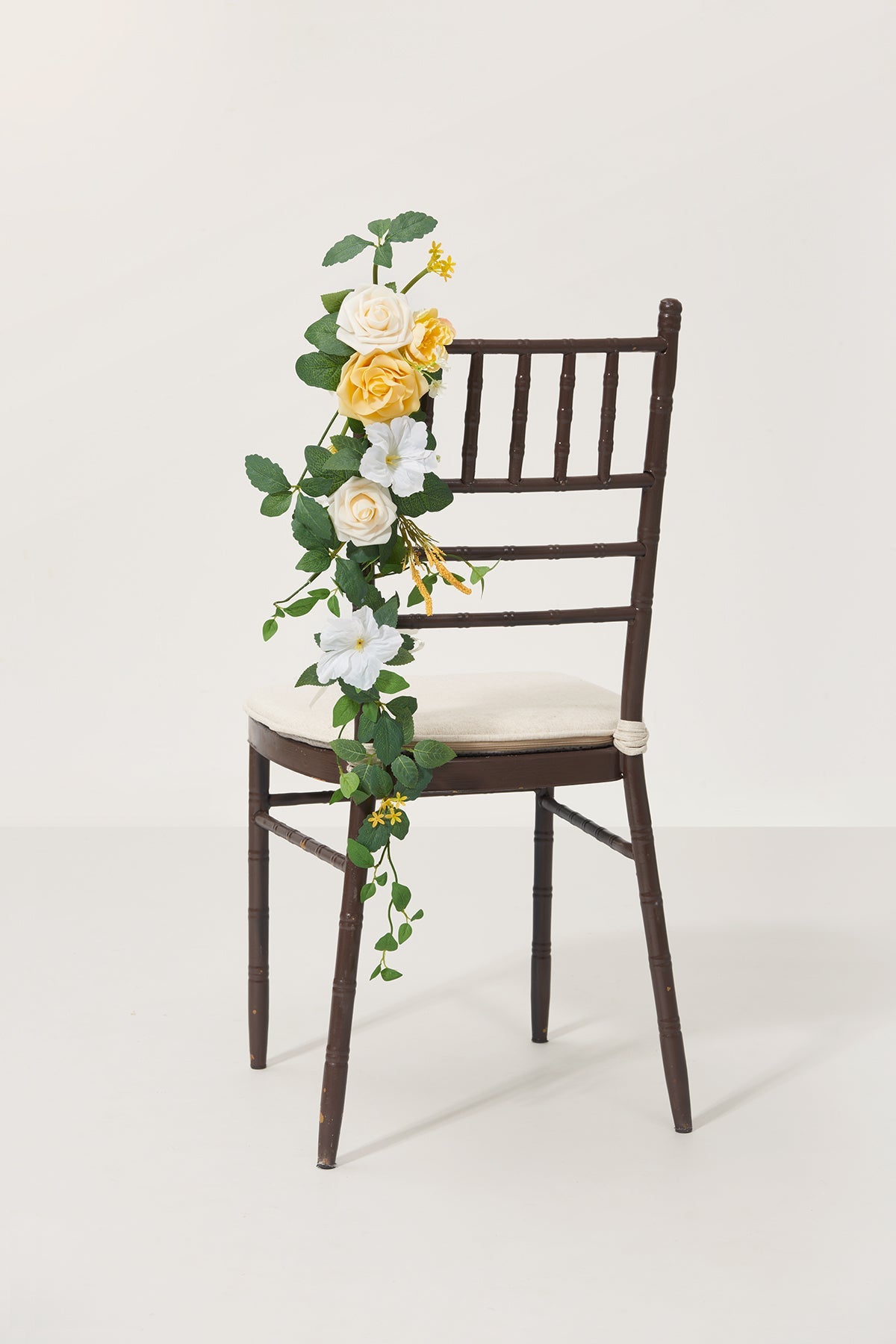 Wedding Hanging Chair Back Decoration in Lemonade Yellow | Clearance