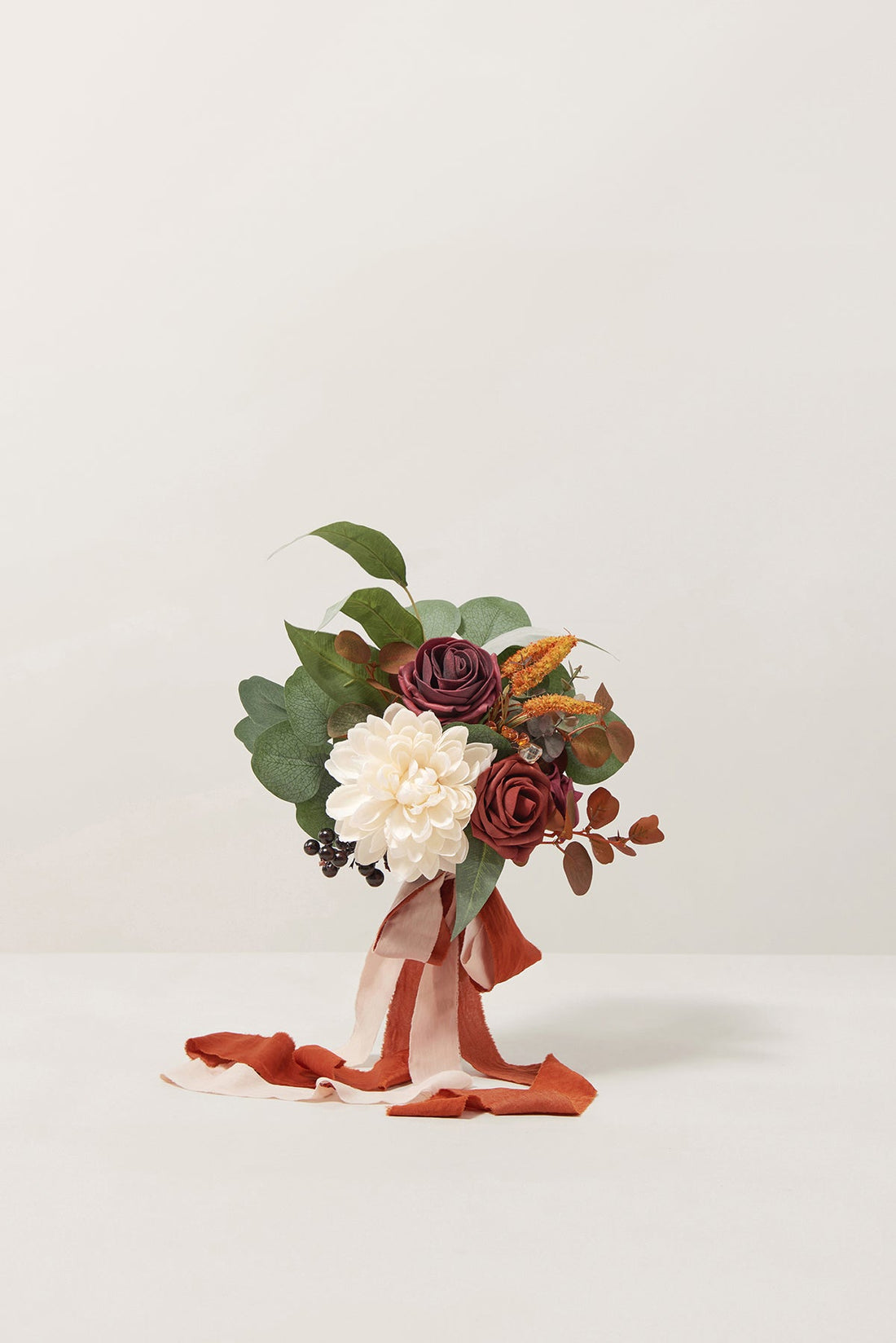 Bridesmaid Posy in Sunset Terracotta