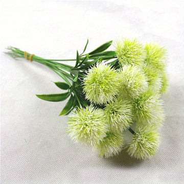 20pcs Dandelion Artificial Flowers Plant Bouquet Plastic Flowers for Home Wedding Decoration...