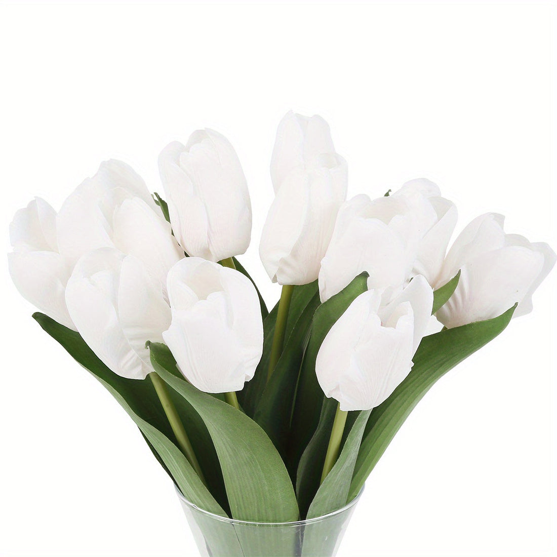 6 Pack Real Tulip Artificial Flower Decoration Fake Tulip Real Touch Artificial Flower Table Home Kitchen Wedding Decoration...