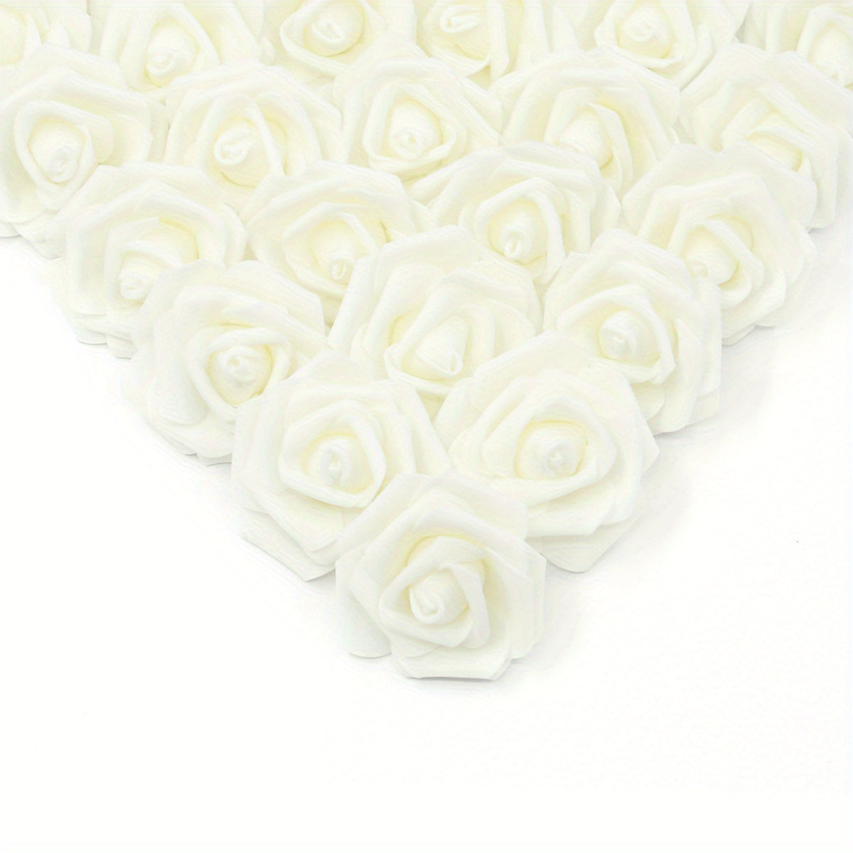 100pcs Artificial Rose Flower Heads, Realistic Foam Fake Roses for DIY Wedding Baby Shower Centerpieces Arrangement Party Table Home Decorations...