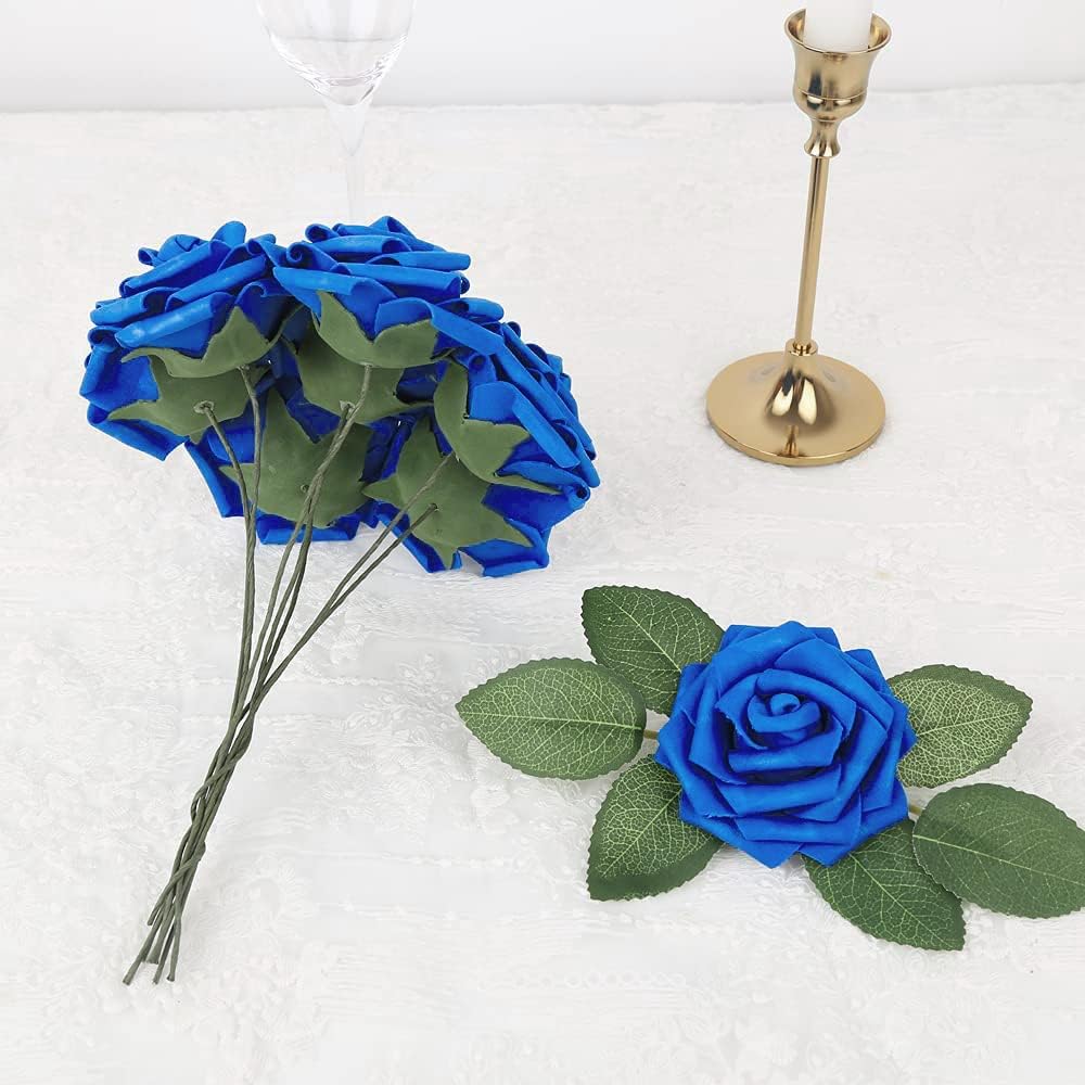 Roses Artificial Flower 30pcs Foam Flowers