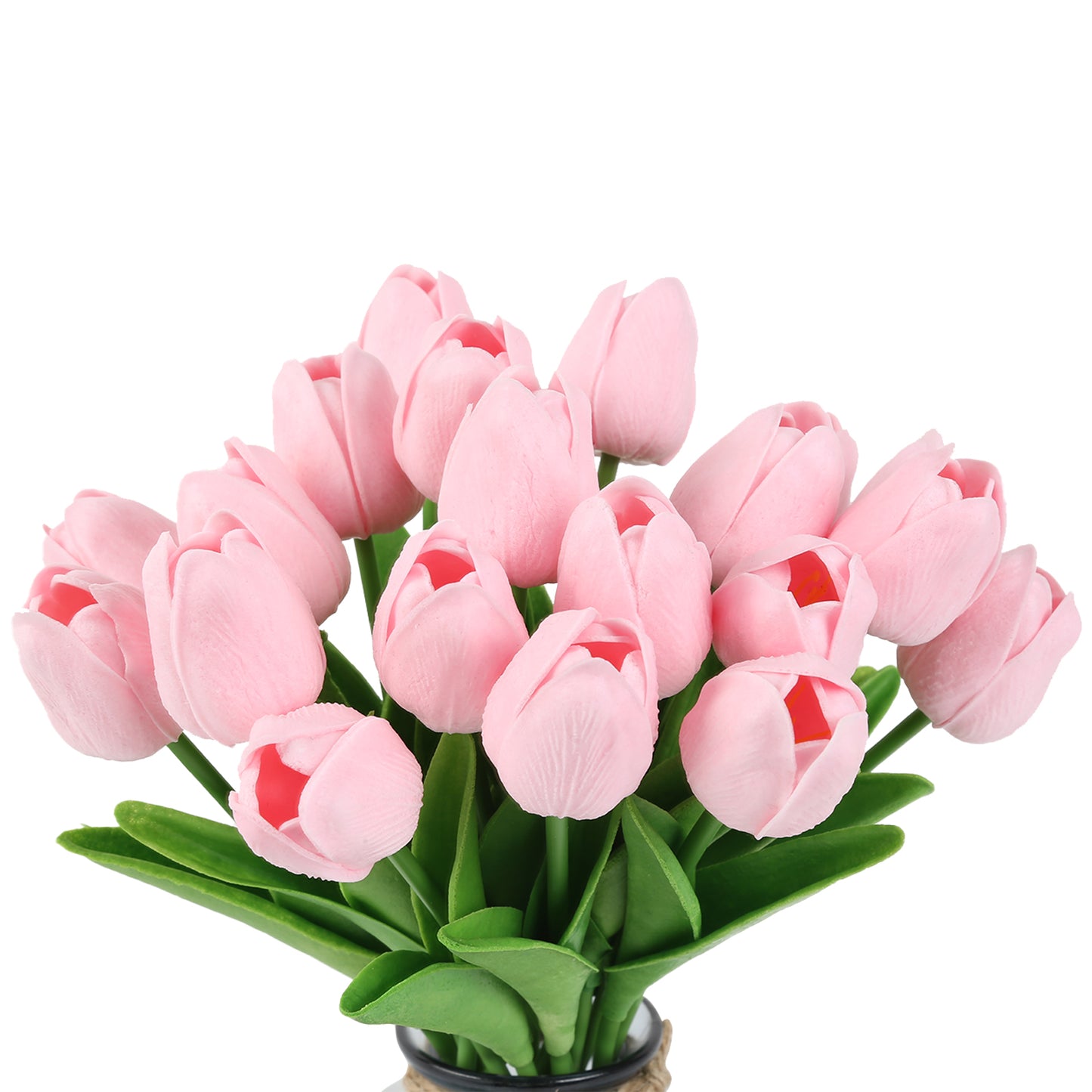 Tulips Artificial Flowers 10Pcs Fake Faux Tulips PU Real Touch Tulips Fake Flowers