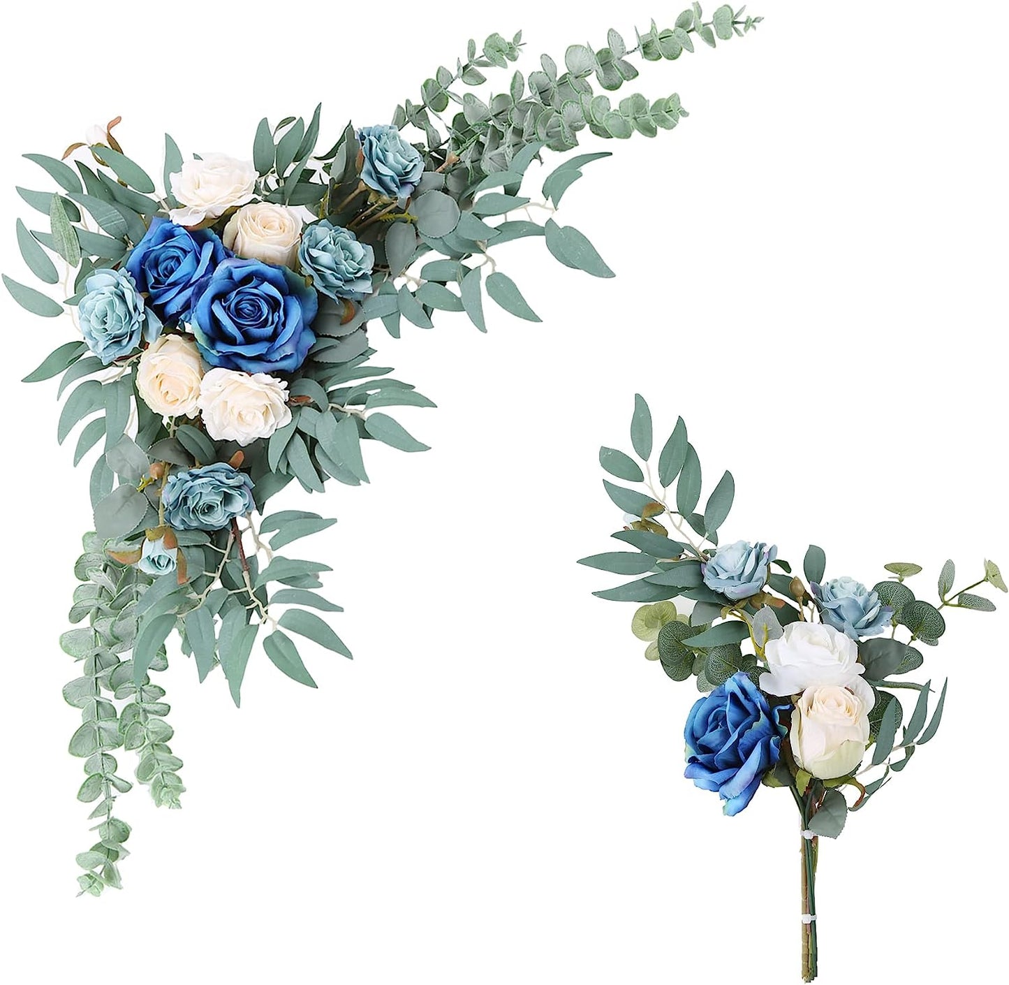 2 Pcs Wedding Arch Artificial Flowers