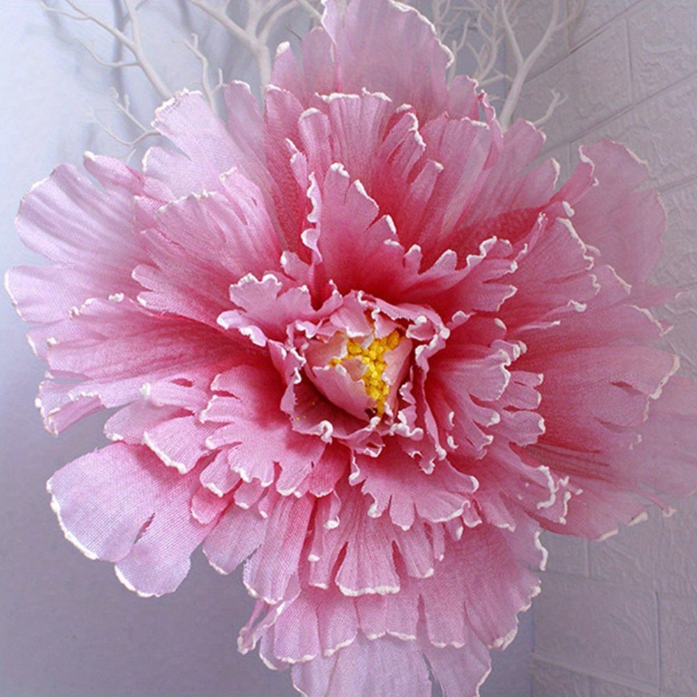 15.7 inch artificial large peony flower wedding background arch decoration fake flowers shopping mall window display studio props...