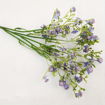 2 Pack Gypsophila Artificial Flowers Long Stem Fake Flower Bouquet Baby's Breath Silk Flowers Wedding Party Home Decoration...