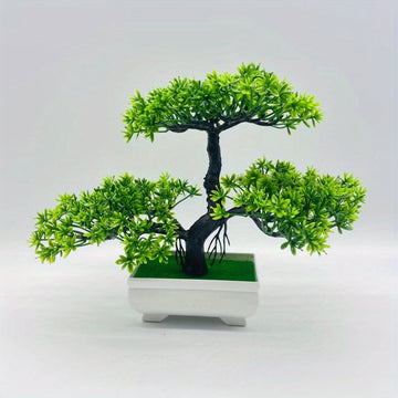 2 Pack Home Decor Artificial Plant Bonsai Small Tree Fake Flower Beautiful Children Gift Indoor Bedroom Decoration...