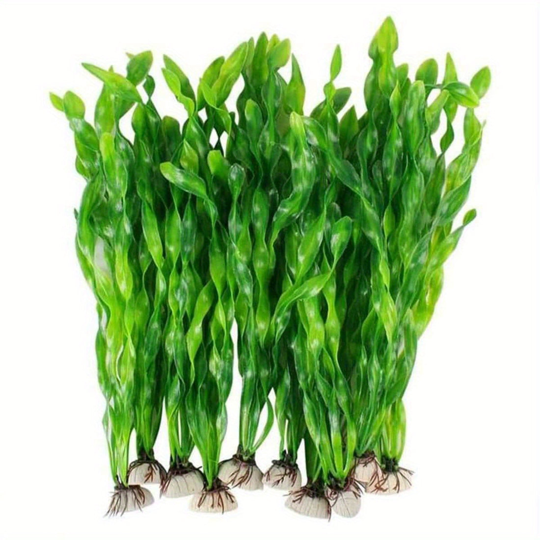 5 Pack Artificial Seaweed Aquarium Plastic Plant Decorations Multicolor Artificial Fish Tank Decorative Grass...