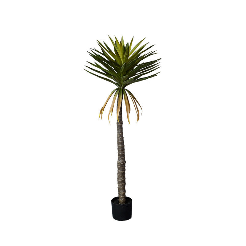 Nordic simulation plant dracaena sisal agave bonsai living room indoor window large potted home furnishings