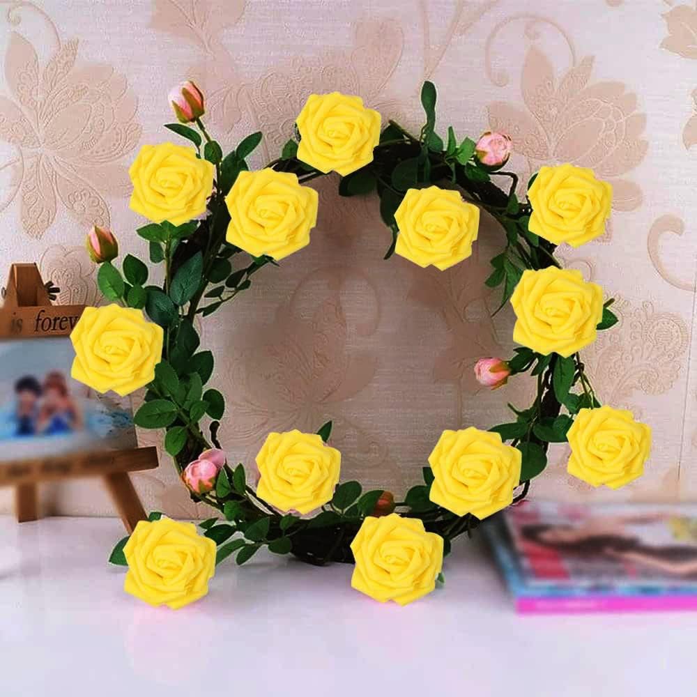 Roses Artificial Flower 30pcs Foam Flowers